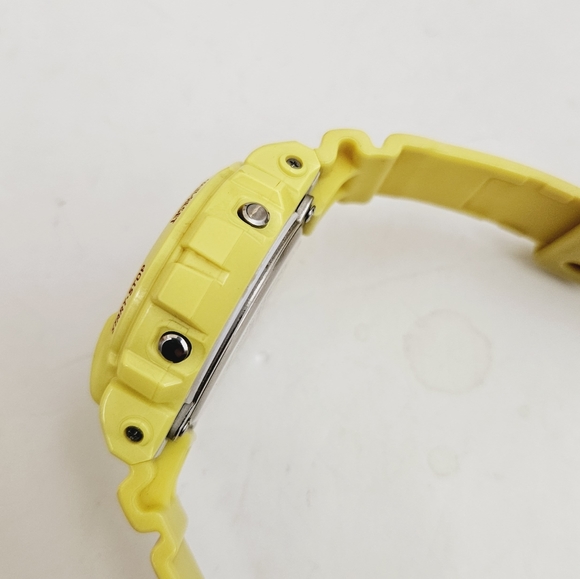 Rare CASIO G-SHOCK Watch Yellow Metallic Blue Third Eye W-6900PL - Picture 7 of 9